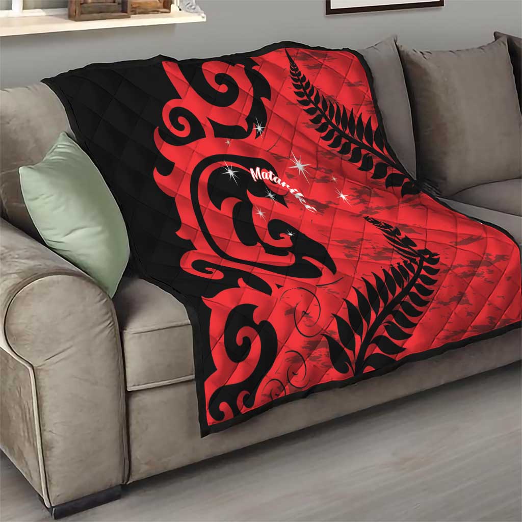 New Zealand Matariki Quilt Maori New Year Koru Pattern