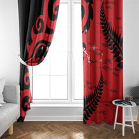 New Zealand Matariki Window Curtain Maori New Year Koru Pattern