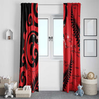New Zealand Matariki Window Curtain Maori New Year Koru Pattern
