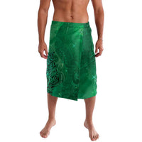 New Zealand Matariki Lavalava Maori Manaia Galaxy Silver Fern Green Color LT22 Green - Polynesian Pride
