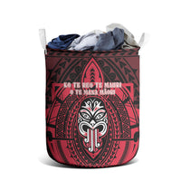 New Zealand Maori Language Week Laundry Basket Te Wiki O Te Reo Maori Hei Tiki LT22 - Polynesian Pride