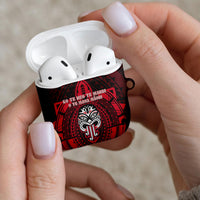 New Zealand Maori Language Week AirPods Case Te Wiki O Te Reo Maori Hei Tiki LT22 - Polynesian Pride