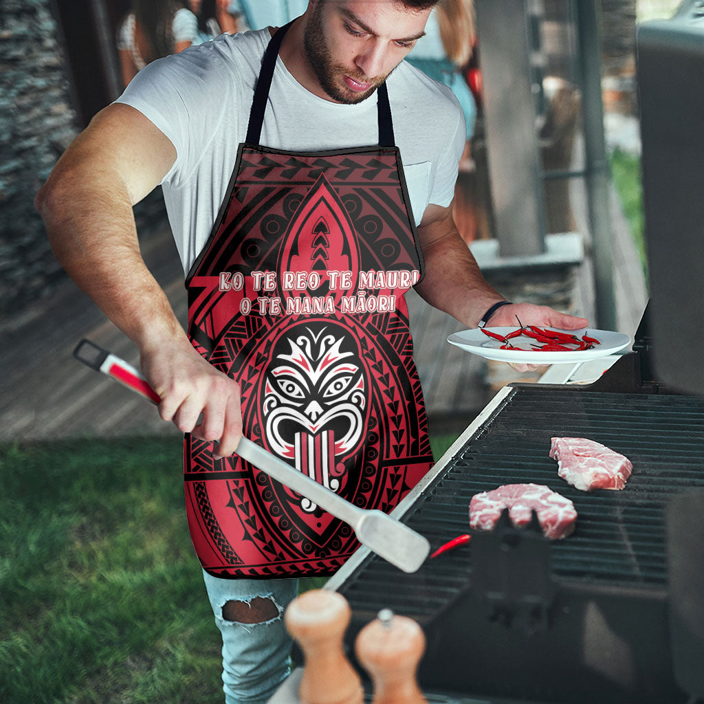 New Zealand Maori Language Week Apron Te Wiki O Te Reo Maori Hei Tiki LT22 - Polynesian Pride
