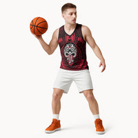 New Zealand Maori Language Week Basketball Jersey Te Wiki O Te Reo Maori Hei Tiki LT22 - Polynesian Pride
