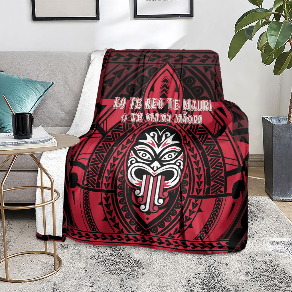 New Zealand Maori Language Week Blanket Te Wiki O Te Reo Maori Hei Tiki LT22 - Polynesian Pride