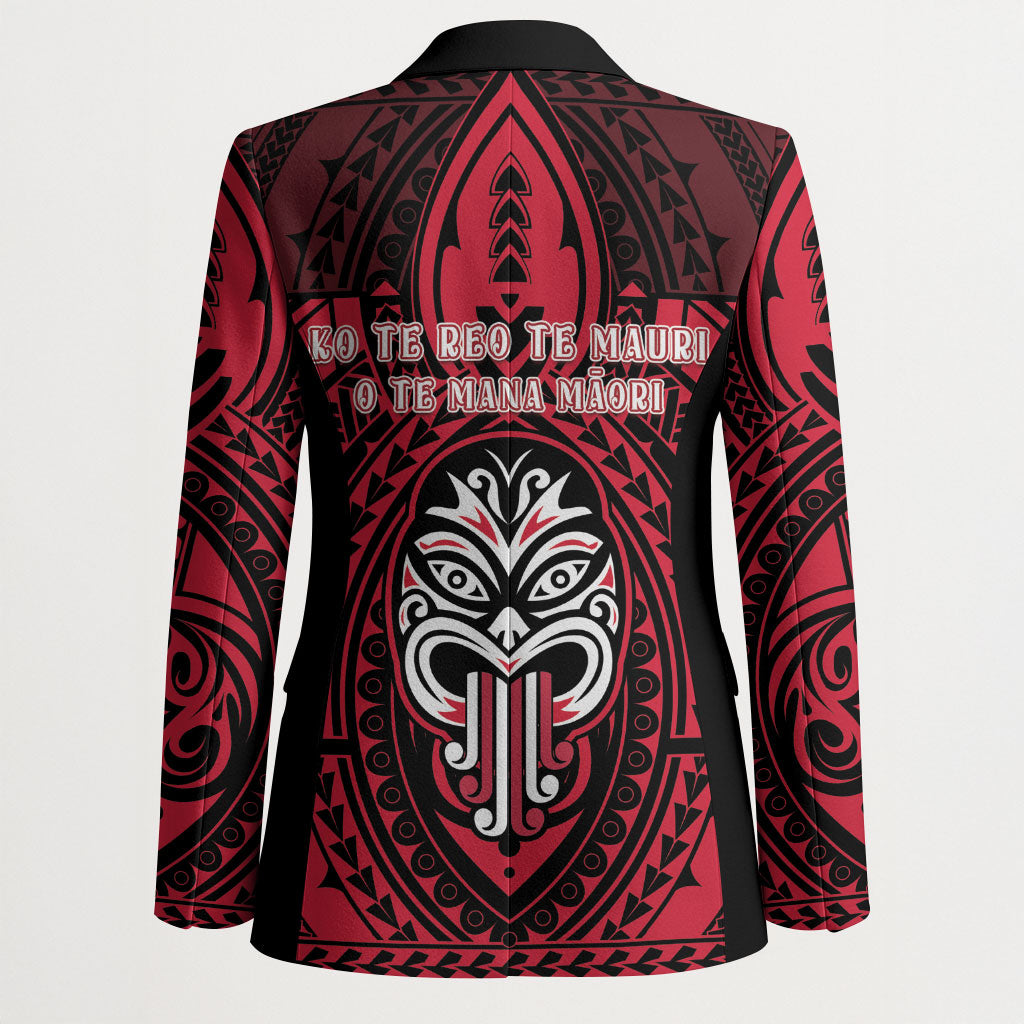 New Zealand Maori Language Week Blazer Te Wiki O Te Reo Maori Hei Tiki LT22 - Polynesian Pride