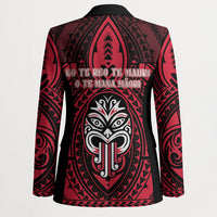 New Zealand Maori Language Week Blazer Te Wiki O Te Reo Maori Hei Tiki LT22 - Polynesian Pride