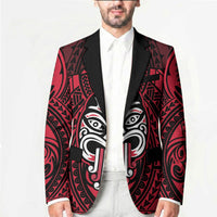 New Zealand Maori Language Week Blazer Te Wiki O Te Reo Maori Hei Tiki LT22 - Polynesian Pride
