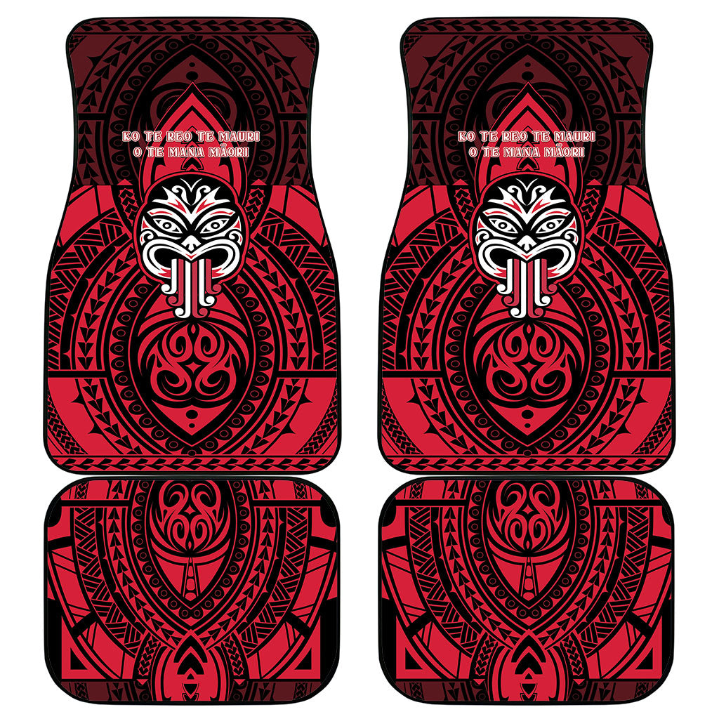 New Zealand Maori Language Week Car Mats Te Wiki O Te Reo Maori Hei Tiki LT22 - Polynesian Pride