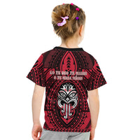 New Zealand Maori Language Week Kid T Shirt Te Wiki O Te Reo Maori Hei Tiki LT22 - Polynesian Pride