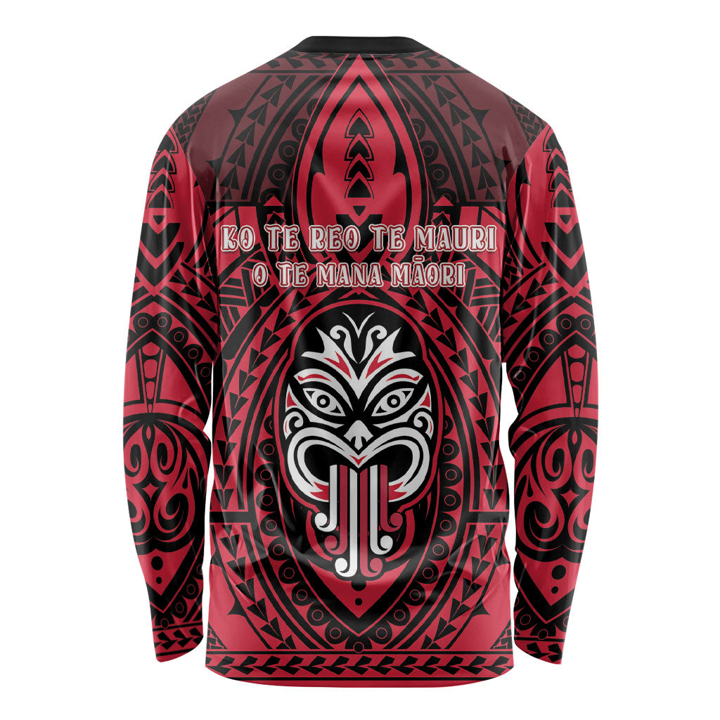 New Zealand Maori Language Week Long Sleeve Shirt Te Wiki O Te Reo Maori Hei Tiki LT22 - Polynesian Pride