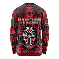 New Zealand Maori Language Week Long Sleeve Shirt Te Wiki O Te Reo Maori Hei Tiki LT22 - Polynesian Pride