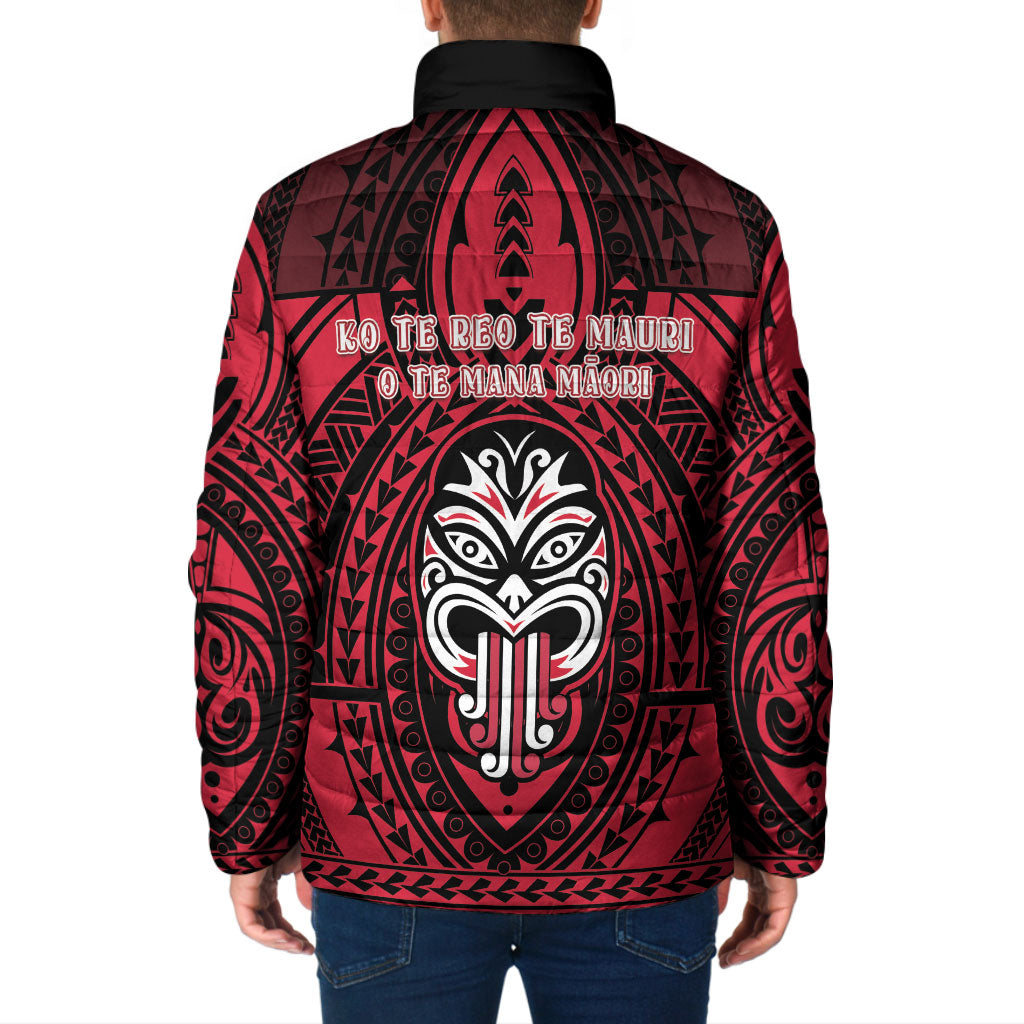 New Zealand Maori Language Week Padded Jacket Te Wiki O Te Reo Maori Hei Tiki LT22 - Polynesian Pride