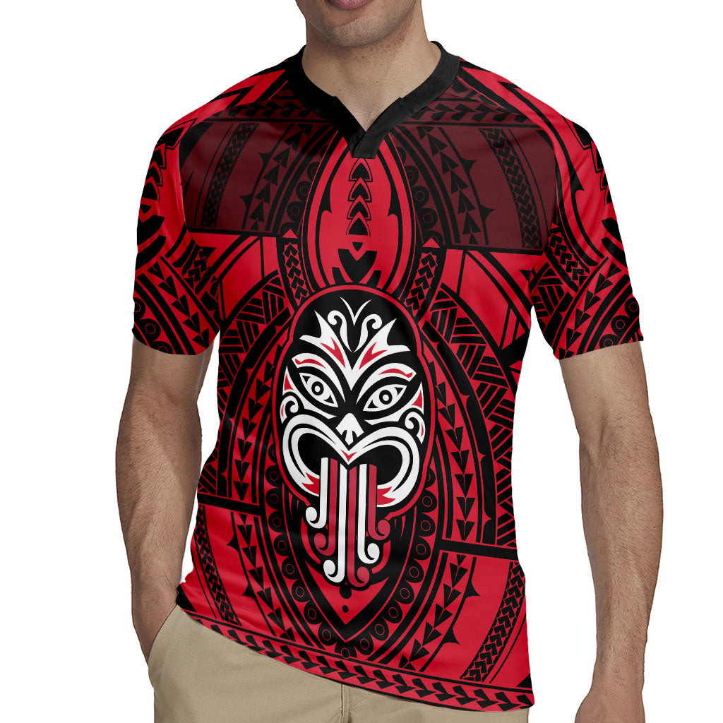 New Zealand Maori Language Week Rugby Jersey Te Wiki O Te Reo Maori Hei Tiki LT22 - Polynesian Pride