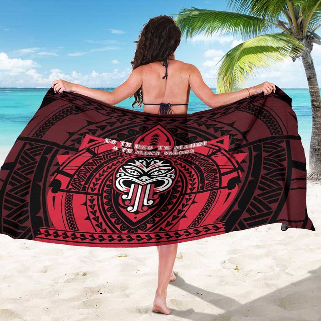 New Zealand Maori Language Week Sarong Te Wiki O Te Reo Maori Hei Tiki LT22 - Polynesian Pride