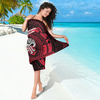 New Zealand Maori Language Week Sarong Te Wiki O Te Reo Maori Hei Tiki LT22 - Polynesian Pride