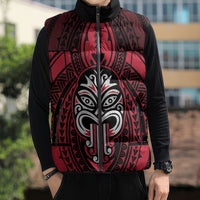 New Zealand Maori Language Week Sleeveless Puffer Jacket Te Wiki O Te Reo Maori Hei Tiki LT22 - Polynesian Pride