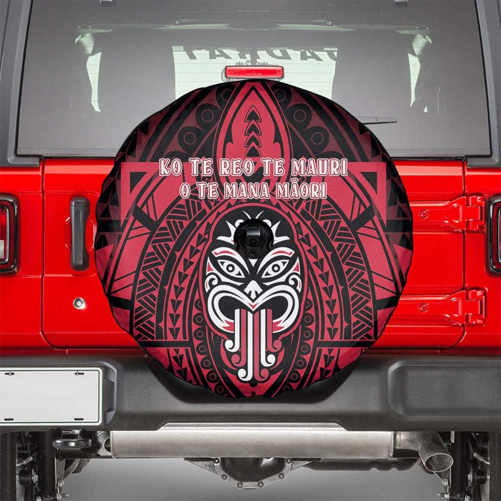 New Zealand Maori Language Week Spare Tire Cover Te Wiki O Te Reo Maori Hei Tiki LT22 - Polynesian Pride