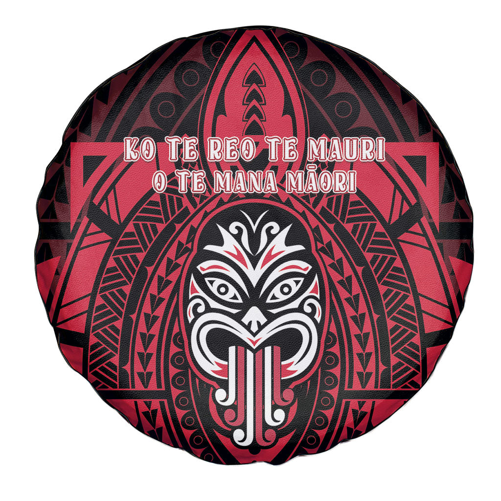 New Zealand Maori Language Week Spare Tire Cover Te Wiki O Te Reo Maori Hei Tiki LT22 - Polynesian Pride