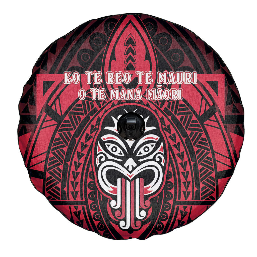 New Zealand Maori Language Week Spare Tire Cover Te Wiki O Te Reo Maori Hei Tiki LT22 - Polynesian Pride