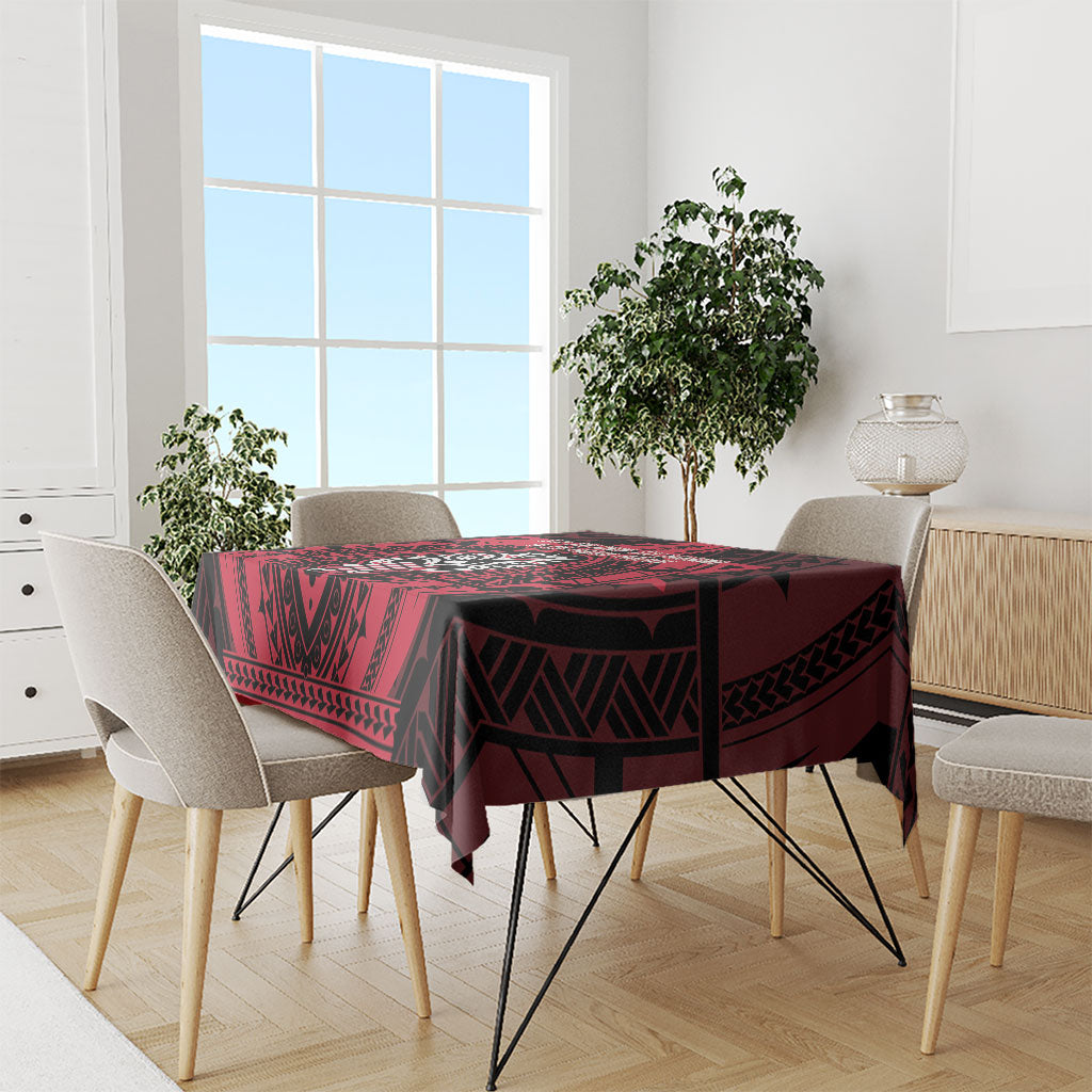 New Zealand Maori Language Week Tablecloth Te Wiki O Te Reo Maori Hei Tiki LT22 - Polynesian Pride