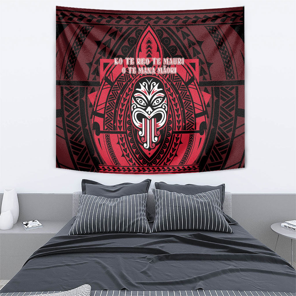 New Zealand Maori Language Week Tapestry Te Wiki O Te Reo Maori Hei Tiki LT22 - Polynesian Pride