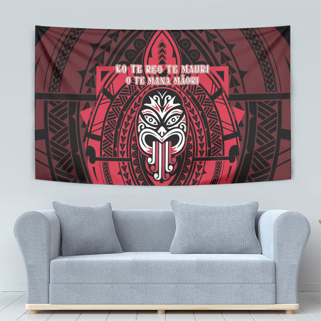 New Zealand Maori Language Week Tapestry Te Wiki O Te Reo Maori Hei Tiki LT22 - Polynesian Pride