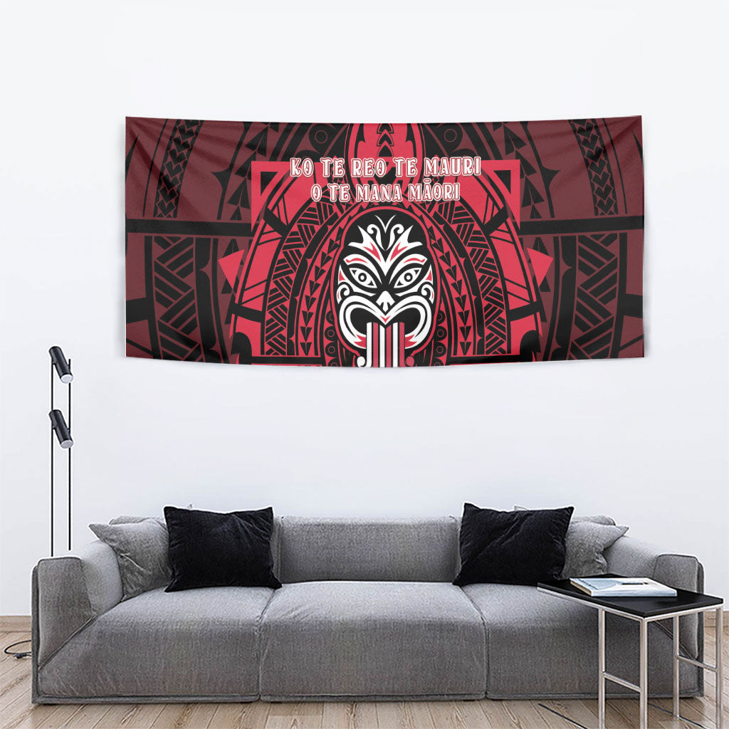 New Zealand Maori Language Week Tapestry Te Wiki O Te Reo Maori Hei Tiki LT22 - Polynesian Pride