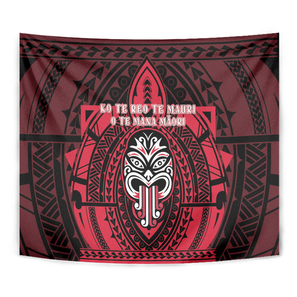 New Zealand Maori Language Week Tapestry Te Wiki O Te Reo Maori Hei Tiki LT22 - Polynesian Pride