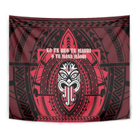 New Zealand Maori Language Week Tapestry Te Wiki O Te Reo Maori Hei Tiki LT22 - Polynesian Pride