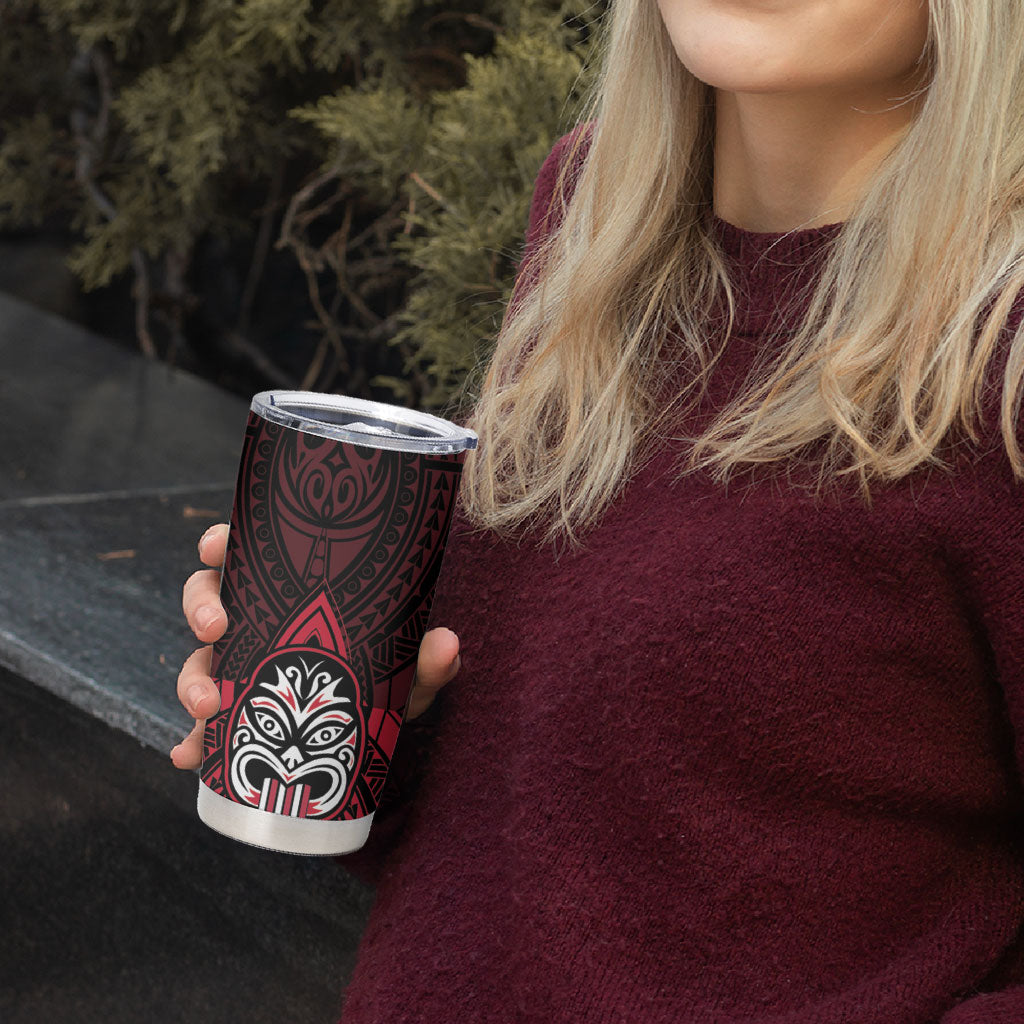New Zealand Maori Language Week Tumbler Cup Te Wiki O Te Reo Maori Hei Tiki LT22 - Polynesian Pride