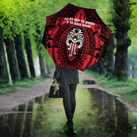 New Zealand Maori Language Week Umbrella Te Wiki O Te Reo Maori Hei Tiki LT22 - Polynesian Pride