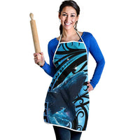 New Zealand Matariki Apron Maori Humpback Whale Galaxy