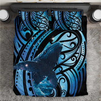 New Zealand Matariki Bedding Set Maori Humpback Whale Galaxy