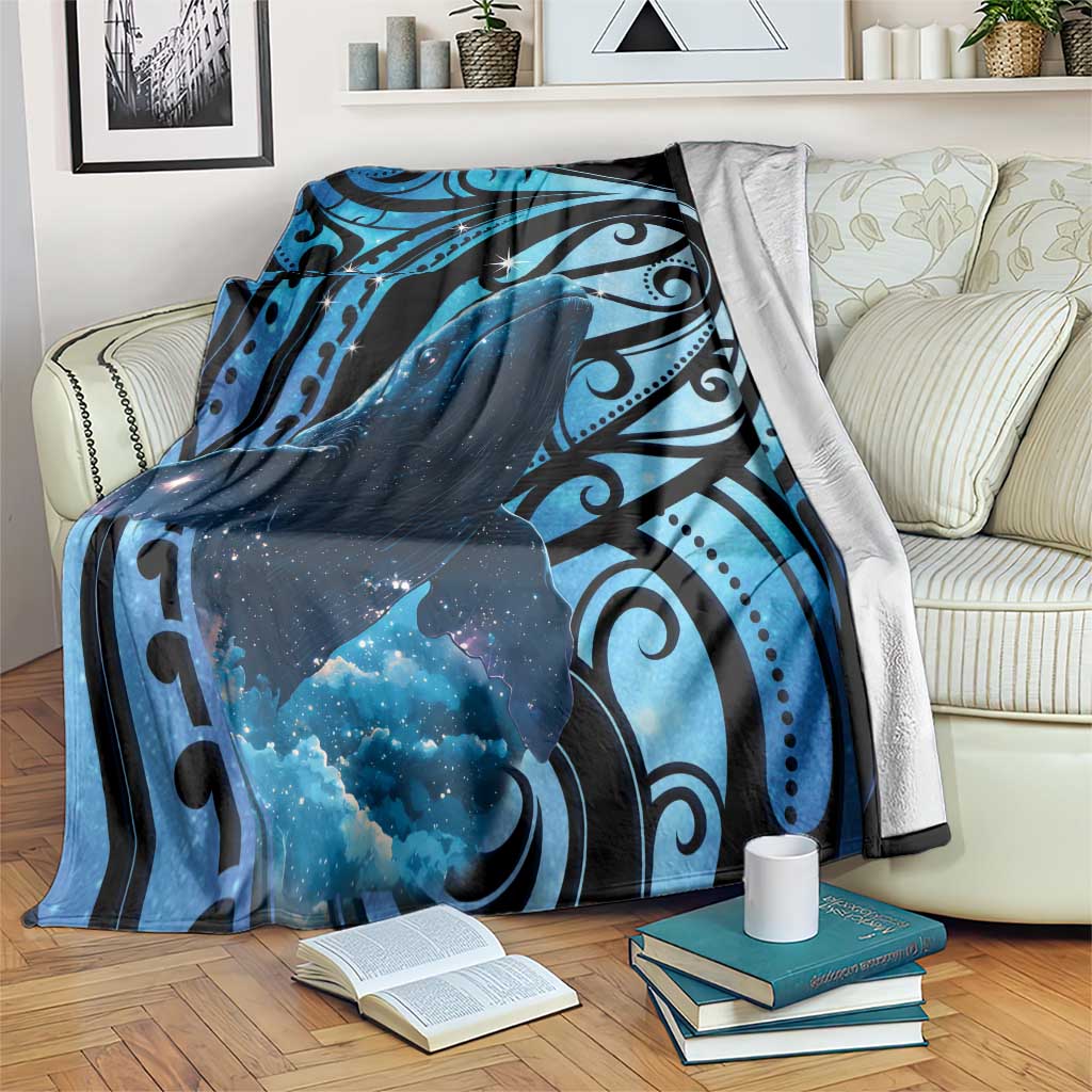 New Zealand Matariki Blanket Maori Humpback Whale Galaxy