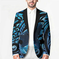 New Zealand Matariki Blazer Maori Humpback Whale Galaxy