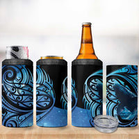 New Zealand Matariki 4 in 1 Can Cooler Tumbler Maori Humpback Whale Galaxy LT22 - Polynesian Pride