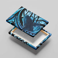 New Zealand Matariki Canvas Wall Art Maori Humpback Whale Galaxy