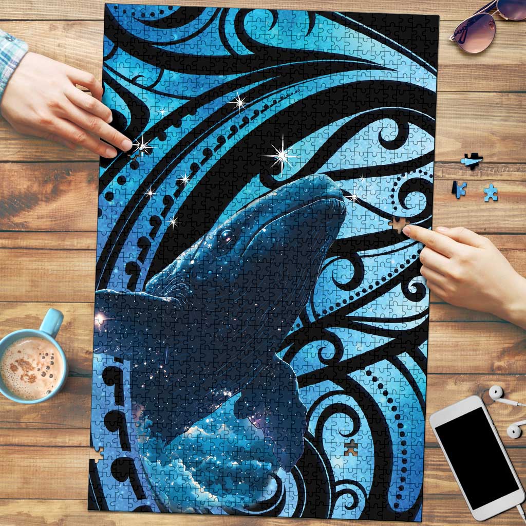 New Zealand Matariki Puzzle Maori Humpback Whale Galaxy