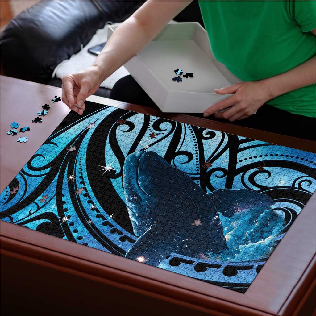 New Zealand Matariki Puzzle Maori Humpback Whale Galaxy