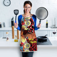 Papua New Guinea Pidgin Language Week Apron Halo Olgeta Tok Pisin Wik Bird Of Paradise Oro Batik LT22 - Polynesian Pride