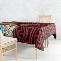 Papua New Guinea Pidgin Language Week Tablecloth Halo Olgeta Tok Pisin Wik Bird Of Paradise Oro Batik LT22 - Polynesian Pride