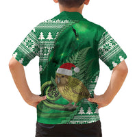 New Zealand Kakapo Christmas In July Hawaiian Shirt Silver Fern Santa Xmas Green Color LT22 - Polynesian Pride