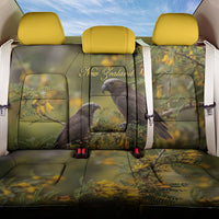 New Zealand Kaka Bird Back Car Seat Cover Kowhai Flower Landscape Style