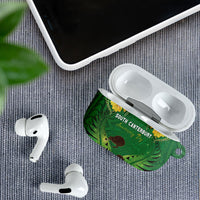 South Canterbury Anniversary Day AirPods Case Kiwi Kowhai Silver Fern Maori Pattern LT22 - Polynesian Pride