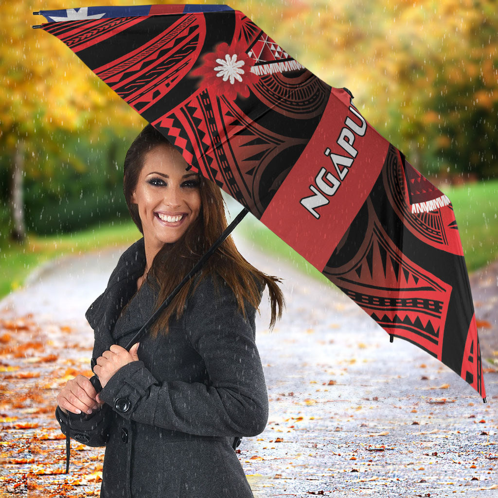Aotearoa Iwi Ngapuhi Umbrella Tuhoronuku Kite United Tribes Flag Maori Pattern LT22 - Polynesian Pride