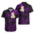 Personalised Kahoolawe Hawaii Hawaiian Shirt Polynesian Tattoo and Pacific Plumeria Purple Vibe LT9 - Polynesian Pride