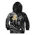 Hawaii Kid Hoodie Maui Islands Pacific Plumeria White Vibe LT9 - Polynesian Pride