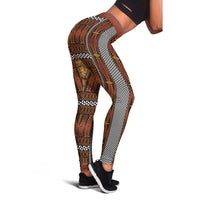 Malo e Lelei Tonga Leggings Tongan Ngatu Tapa Cloth - Polynesian Pride