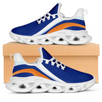 Marshall Islands Clunky Sneakers Flag-Inspired Curve Style LT05 Blue - Polynesian Pride